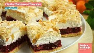Malinowa chmurka z bezą
