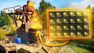 Обмазываемся серой в Rust/Захватили серный карик/Угарный стрим
