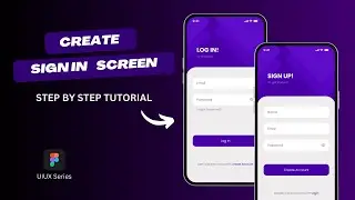 Signup Daily Challenge 001 | Figma Tutorial for Beginners. 