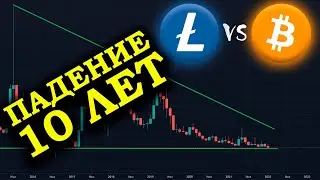 LITECOIN ГДЕ БУДЕТ ДНО? Как перестать падать к BTC и USD?