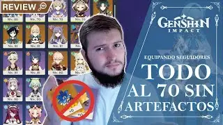 ¿GENIO O DESASTRE? TIENE TODO AL 70 PERO NO TIENE ARTEFACTOS BUENOS!! | Genshin Impact