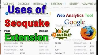 SEO Quake extension - Uses of SEO Quake extension - SEOquake tool for Chrome
