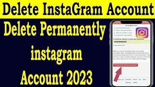 How To Delete Instagram Account Permanently 2023 | Instagram Account Delete Kaise Kare Permanently