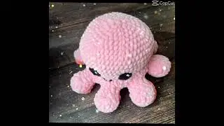Мягкая игрушка-перевертыш Осминог #подарки #перевертыш #игрушкаантистресс #octopus