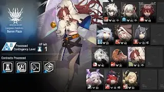 Arknights CC Daily Map Barren Plaza Day 1 Risk 8