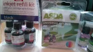 Using Auto-Reset Refillable Inkjet Printer Cartridges #1