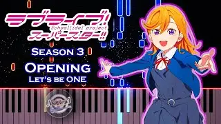 Love Live Superstar Season 3 Opening Piano Cover and Tutorial