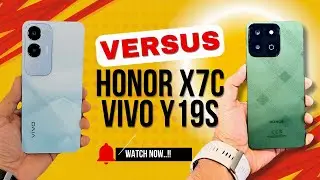 Honor X7c vs Vivo Y19s: Best Budget Smartphone Battle 2024! Which ONE is Yours🔥 