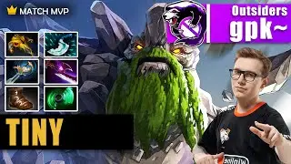 Tiny Mid | Outsiders.gpk~ | USE THIS HERO TO ONE SHOT ANYBODY TO GAIN MMR | 7.31d Gameplay Highlight