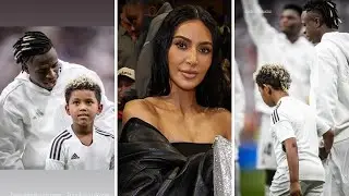Vinicius Jr alivyoingia uwajani na mtoto wa Kanye na Kim SAINT kabla ya Madrid kucheza na valladolid