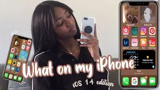 What's on my iphone 8 2021 | Phone accessories| aesthetic apps, | newest edition *ios 14*.