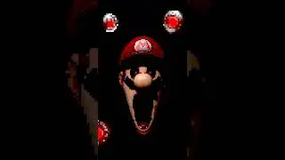Mario.exe is a menace (full video on my channel) #shorts #scary #gaming #funny #horrorgaming