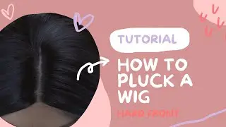 Synthetic Wig Tutorials For Beginners: How To Pluck A Hard Front Wig?