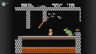 Super Mario Bros.: The Lost Levels (Super Mario Bros. 2) - Final Boss