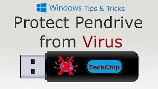HOW TO PROTECT PENDRIVE DATA FROM SHORTCUT VIRUS AND MAKE IT WRITE PROTECT