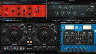 Mastering compressor shoot out - Acustica-Audio Ivory 4,  Magenta 5,  SPL Iron and Pulsar Mu