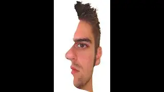 Two Sided Face Effect in Photoshop
