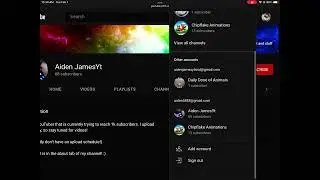 When ur alt has more views than your main…