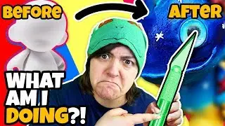 WHAT IS SOFUBI? I Tried Making a Custom Munny Handmade Vinyl Toy Craft DIY Challenge