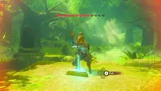 Link gets the master sword and then puts it back