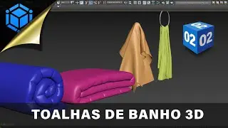🛀 Como Modelar Toalhas no 3ds Max - Parte 01