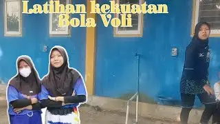 Latihan kekuatan otot kaki bola voli putri