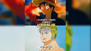 Base Luffy vs Zoro
