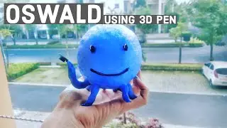 |3D Pen| Oswald using 3D Pen