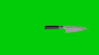 Flying knife green screen effect Free no copyright