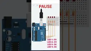 Arduino LED Chaser: Watch Your Lights Dance! | Tinkercad | 60 second Design Prep