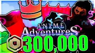 I Spent $300,000 ROBUX to become OVERPOWERD in Anime Adventures!