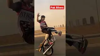 Pak Bikers Boys #biker #bike #wheelie