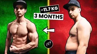 -11.7 KG Natural Body Transformation - Fitness Documentary - Road To 6% Body Fat - Full Day Eating