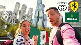 VISITANDO EL BARRIO MAS FRESA Y RICO DE MÉXICO 🇲🇽 SANTA FE (CIUDAD DE MÉXICO)