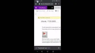Skidanje Dokumenta Na Tabletu - Škola Za Život