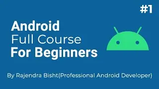Android Development Tutorial for Beginners in Hindi | TextView and Buttons