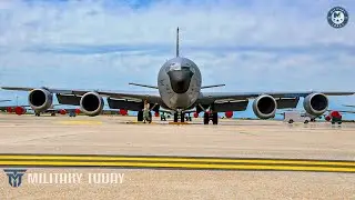 U.S. Air Force Squadron Unit fly the KC-135 Stratotanker.