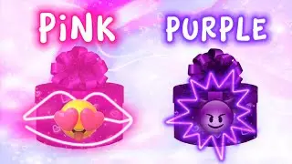 CHOOSE YOUR GIFT 🎁/ PINK OR PURPLE/ ELIGE TU REGALO💖