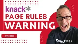 Page Rules   Warning Message