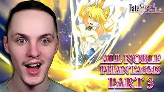 DECIDING ON MY FAVOURITE!! | Fate/Grand Order ALL NOBLE PHANTASMS REACTIONS PART #3