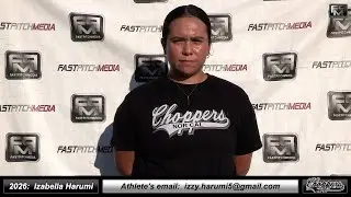 2026 Izabella Harumi  3.8 GPA Outfielder Softball Recruiting Video - Choppers