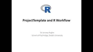 ProjectTemplate and R Workflow