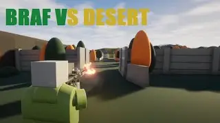 BRAF VS DESERT WORMS | BRICK RIGS