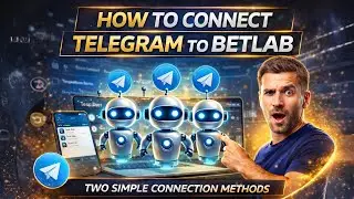 Betlab. How to connect a Telegram channel to a website  Lesson 5