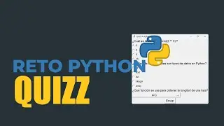Python Challenge: Quizz con Interfaz Gráfica y Diccionarios 🐍💻❓ - EP 6