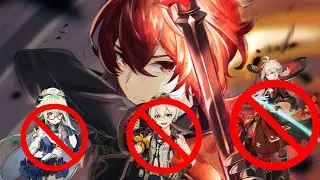 Diluc but without these showcase | Genshin Impact