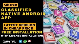 [Full Latest Version] AdForest - Classified Native Android App SCRIPT (In Cheap Price)