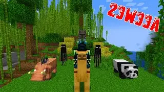 Snapshot 23w33a  | Mob Reach Changes + The BEST Change