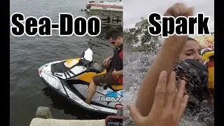 Sea-Doo Spark 3UP Haul Tube Test (SHE FREAKED OUT)
