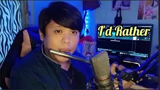 Id rather - Luther Vandross ( Flute cover ) by Christian Espiritu